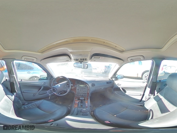 2001 Saab 9-5 with VIN YS3ED48E113035561, listed as a Copart auction lot 76598224 with 195,416 mi miles and Salvage Title. Bid and sale history available at carsss.com. Image 13.