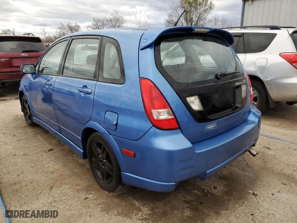 2004 Suzuki Aerio SX with VIN JS2RC61H445250748, listed as a Copart auction lot 81488534 with NaN miles and Salvage Title. Bid and sale history available at carsss.com. Image 2.