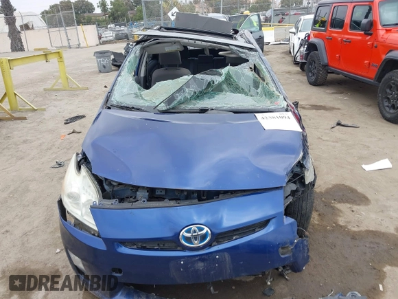 2010 Toyota Prius II z VIN JTDKN3DU3A1168350, wystawiony jako IAAI lot #42381094 z przebiegiem 215 857 mil mil oraz . Historia ofert i sprzedaży dostępna na DreamBid. Obrazek 6.