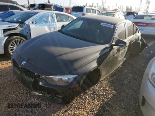 2015 BMW 3 Series 320i with VIN WBA3B1C56FK138849, listed as a Copart auction lot 50351905 with 54,115 mi miles and Salvage Title. Bid and sale history available at carsss.com. Image 1.