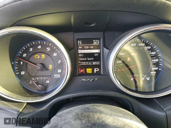 2012 Jeep Grand Cherokee SRT8 with VIN 1C4RJFDJ2CC265421, listed as a Copart auction lot 48654325 with 115,514 mi miles and Salvage Title. Bid and sale history available at carsss.com. Image 9.