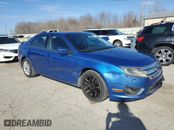 2012 Ford Fusion SEL with VIN 3FAHP0JA0CR425959, listed as a Copart auction lot 50522415 with 207,583 mi miles and Salvage Title. Bid and sale history available at carsss.com. Image 4.