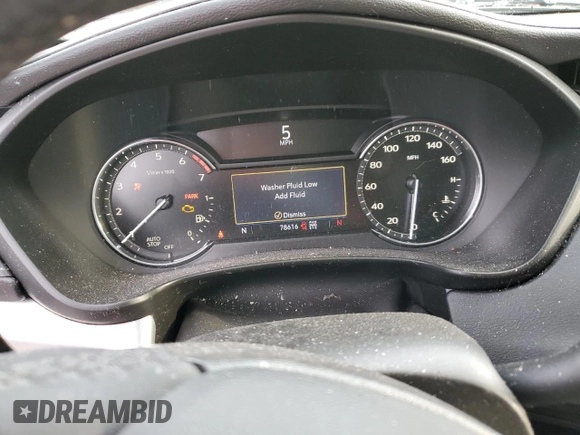 2019 Cadillac XT4 AWD Premium Luxury with VIN 1GYFZDR40KF101367, listed as a Copart auction lot 44545205 with 78,616 mi miles and Salvage title. Bid and sale history available at DreamBid. Image 9.
