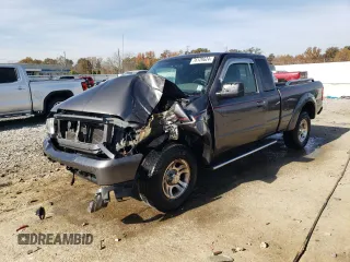 2011 Ford Ranger XLT with VIN 1FTKR4EE7BPA22873, listed as a Copart auction lot 76129624 with 59,771 mi miles and Salvage Title. Bid and sale history available at carsss.com. Image 1.