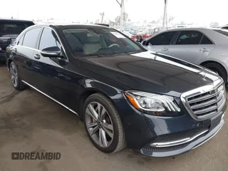 2018 Mercedes-Benz S 450 z VIN WDDUG6GB4JA351373, wystawiony jako IAAI lot #42452549 z przebiegiem 61 697 mil mil oraz . Historia ofert i sprzedaży dostępna na DreamBid. Obrazek 1.