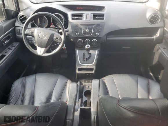 2014 Mazda 5 Grand Touring with VIN JM1CW2DL1E0165803, listed as a Copart auction lot 62914124 with 71,127 mi miles and Salvage Title. Bid and sale history available at DreamBid. Image 8.