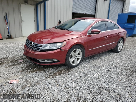 2013 Volkswagen CC Sport with VIN WVWBN7AN9DE549265, listed as a Copart auction lot 61805604 with 185,247 mi miles and Salvage Title. Bid and sale history available at carsss.com. Image 1.