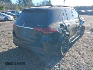2021 Mercedes-Benz GLE 53 AMG with VIN 4JGFB6BB0MA442181, listed as a IAAI auction lot 40923291 with Not provided miles and . Bid and sale history available at DreamBid. Image 4.