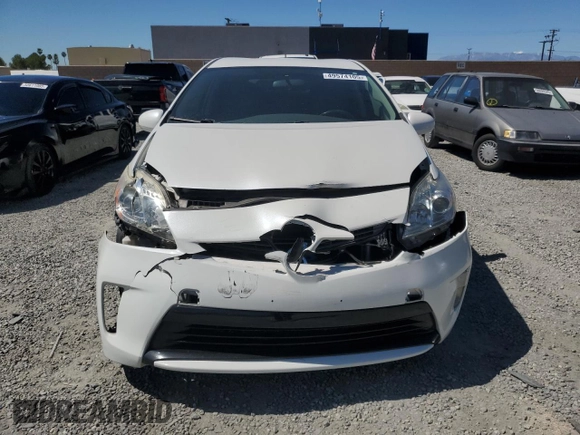 2013 Toyota Prius One with VIN JTDKN3DU7D5583782, listed as a Copart auction lot 49574105 with 155,842 mi miles and Salvage Title. Bid and sale history available at carsss.com. Image 5.