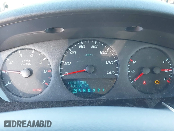 2006 Chevrolet Impala LS with VIN 2G1WB58K669324326, listed as a IAAI auction lot 42009040 with 43,265 mi miles and . Bid and sale history available at DreamBid. Image 7.