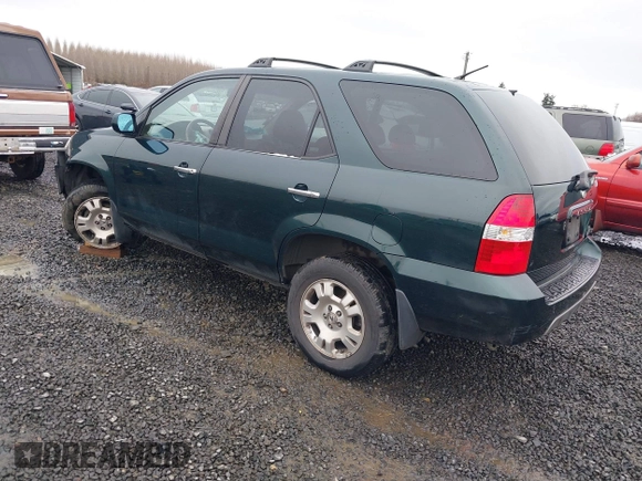 2001 Acura MDX with VIN 2HNYD18231H503340, listed as a IAAI auction lot 41799046 with 143,442 mi miles. Bid and sale history available at carsss.com. Image 3.
