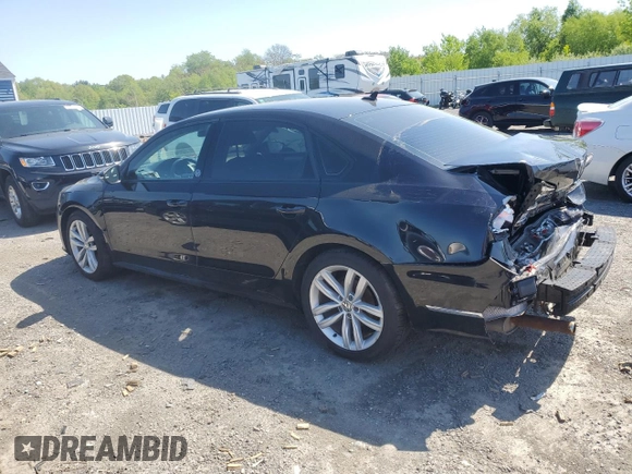 2019 Volkswagen Passat Wolfsburg Edition z VIN 1VWLA7A31KC007873, wystawiony jako Copart lot #51952005 z przebiegiem 86 011 mil mil oraz Szkoda całkowita • Salvage title. Historia ofert i sprzedaży dostępna na DreamBid. Obrazek 2.