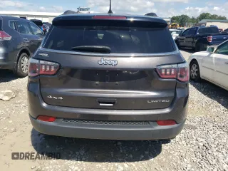 2018 Jeep Compass Limited z VIN 3C4NJDCBXJT222038, wystawiony jako Copart lot #64373335 z przebiegiem 121 822 mil mil oraz Szkoda całkowita • Salvage title. Historia ofert i sprzedaży dostępna na DreamBid. Obrazek 6.
