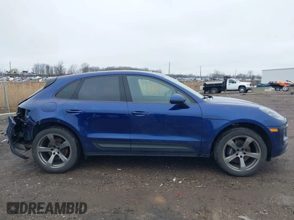 2023 Porsche Macan with VIN WP1AA2A56PLB06662, listed as a IAAI auction lot 42006777 with 21,515 mi miles. Bid and sale history available at carsss.com. Image 14.