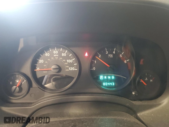 2009 Jeep Compass North with VIN 1J4FT47BX9D196562, listed as a Copart auction lot 54044015 with 80,443 mi miles and Non Repairable. Bid and sale history available at carsss.com. Image 9.