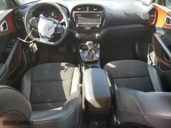 2022 Kia Soul Turbo with VIN KNDJ53AF2N7838121, listed as a Copart auction lot 43360775 with 53,936 mi miles and Salvage Title. Bid and sale history available at carsss.com. Image 8.