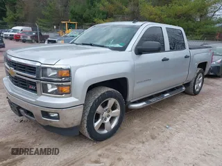 2014 Chevrolet Silverado 1500 LT with VIN 3GCUKREH3EG235137, listed as a IAAI auction lot 42134613 with 191,347 mi miles. Bid and sale history available at carsss.com. Image 2.