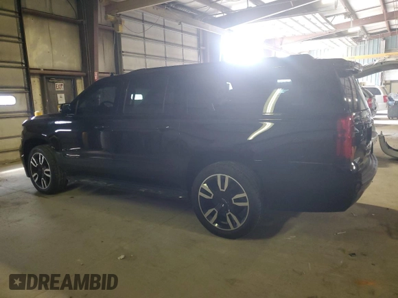 2019 Chevrolet Suburban Premier with VIN 1GNSKJKJ3KR150429, listed as a Copart auction lot 60276664 with 54,739 mi miles and Salvage Title. Bid and sale history available at DreamBid. Image 2.