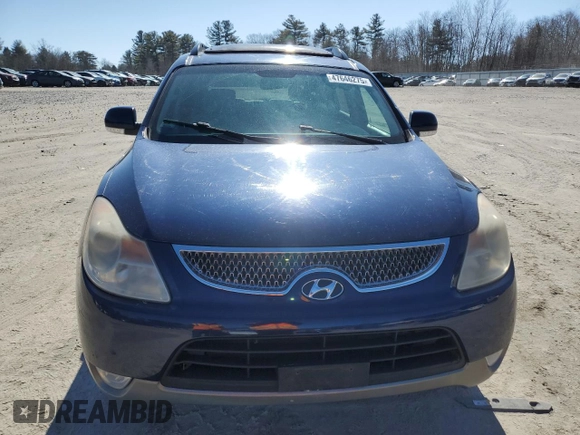 2011 Hyundai Veracruz GLS with VIN KM8NUDCC9BU158111, listed as a Copart auction lot 47646275 with 156,460 mi miles and Clean Title. Bid and sale history available at DreamBid. Image 5.
