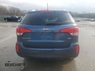2014 Kia Sorento LX with VIN 5XYKTCA6XEG435159, listed as a Copart auction lot 46936445 with 0 mi miles and Salvage Title. Bid and sale history available at carsss.com. Image 6.