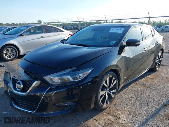 2018 Nissan Maxima SL with VIN 1N4AA6AP3JC401046, listed as a IAAI auction lot 42144400 with 86,330 mi miles and . Bid and sale history available at DreamBid. Image 17.