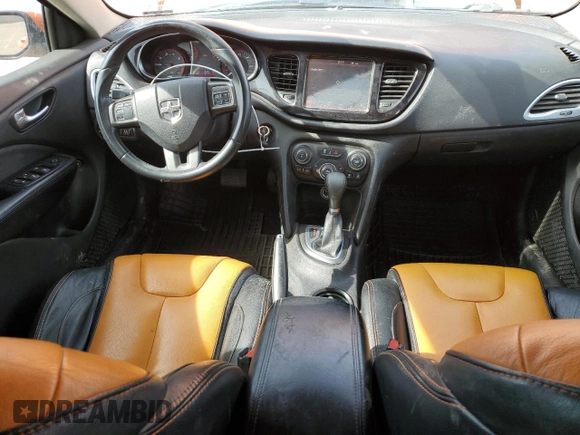 2013 Dodge Dart SXT with VIN 1C3CDFBA7DD310532, listed as a Copart auction lot 49890035 with 202,155 mi miles and Salvage Title. Bid and sale history available at DreamBid. Image 8.