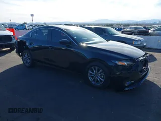 2021 Mazda Mazda3 Sedan 2.5 S with VIN JM1BPAAL8M1321402, listed as a IAAI auction lot 41693911 with 35,144 mi miles. Bid and sale history available at carsss.com. Image 1.