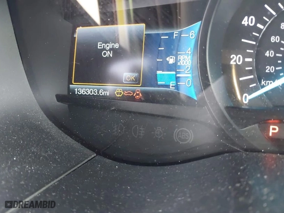 2016 Ford Edge Titanium with VIN 2FMPK4K97GBB10477, listed as a IAAI auction lot 41802156 with 136,303 mi miles. Bid and sale history available at carsss.com. Image 7.