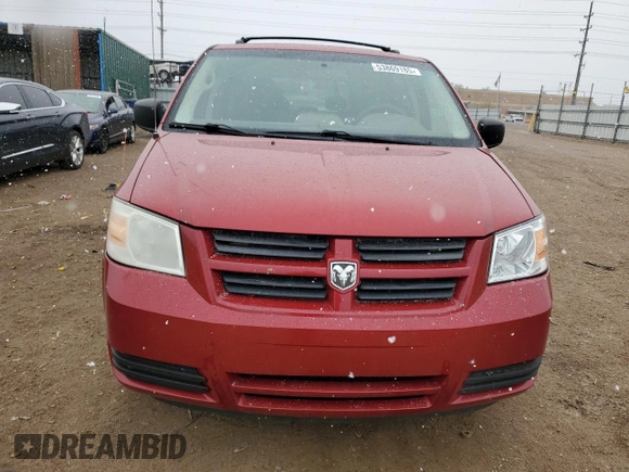 2010 Dodge Grand Caravan SE with VIN 2D4RN4DE9AR254953, listed as a Copart auction lot 53869185 with 187,424 mi miles and Salvage Title. Bid and sale history available at DreamBid. Image 5.