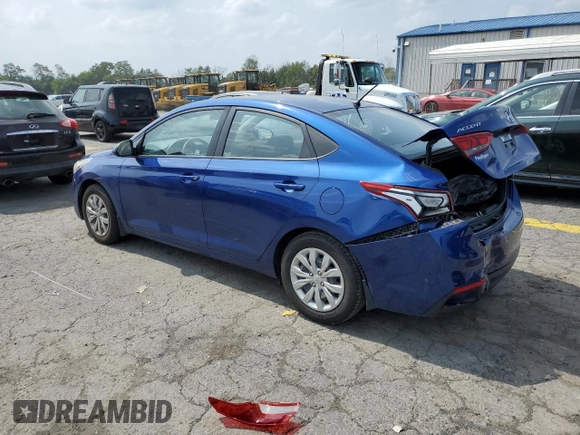 2020 Hyundai Accent SE with VIN 3KPC24A63LE109131, listed as a Copart auction lot 60402133 with 54,164 mi miles. Bid and sale history available at carsss.com. Image 2.