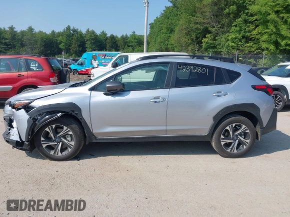 2024 Subaru Crosstrek Premium with VIN JF2GUADC6R8296235, listed as a IAAI auction lot 42392801 with 27,376 mi miles and . Bid and sale history available at DreamBid. Image 14.