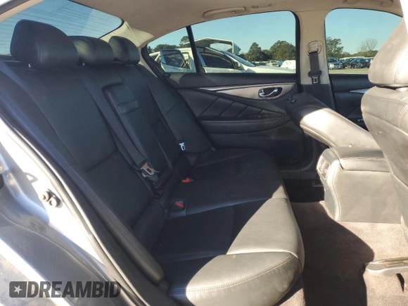2017 Infiniti Q50 2.0t Sport with VIN JN1CV7AR8HM681391, listed as a Copart auction lot 81576354 with 136,386 mi miles and Salvage Title. Bid and sale history available at carsss.com. Image 10.
