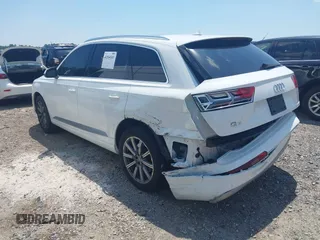 2019 Audi Q7 Premium Plus with VIN WA1LAAF70KD024096, listed as a IAAI auction lot 42564341 with 100,036 mi miles and . Bid and sale history available at DreamBid. Image 3.