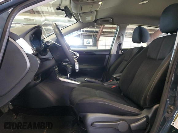 2017 Nissan Sentra S with VIN 3N1AB7AP5HY323175, listed as a Copart auction lot 53069915 with 92,239 mi miles and Salvage Title. Bid and sale history available at DreamBid. Image 7.