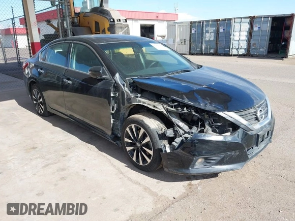 2018 Nissan Altima SR with VIN 1N4AL3AP9JC281858, listed as a IAAI auction lot 41430089 with 117,279 mi miles and . Bid and sale history available at DreamBid. Image 1.