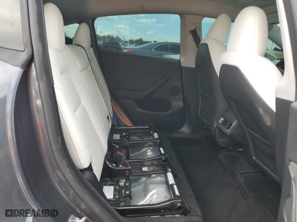 2023 Tesla Model Y Performance with VIN 7SAYGDEF7PF897352, listed as a Copart auction lot 46110445 with 20,125 mi miles and Salvage Title. Bid and sale history available at carsss.com. Image 10.