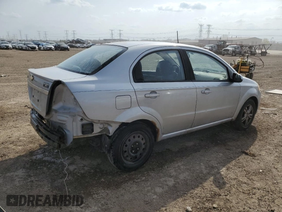 2010 Chevrolet Aveo 1LT z VIN KL1TD5DE3AB122966, wystawiony jako Copart lot #54214875 z przebiegiem 48 898 mil mil oraz Szkoda całkowita • Salvage title. Historia ofert i sprzedaży dostępna na DreamBid. Obrazek 3.