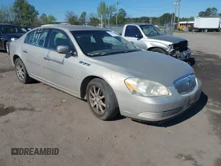 2008 Buick Lucerne CXL with VIN 1G4HD57208U191656, listed as a IAAI auction lot 41973851 with 206,512 mi miles and . Bid and sale history available at DreamBid. Image 1.