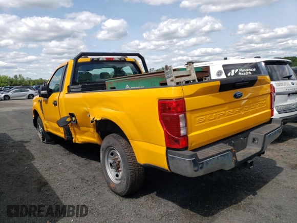 2020 Ford F-250 XL z VIN 1FTBF2A68LEC33248, wystawiony jako Copart lot #62225295 z przebiegiem 37 398 mil mil oraz Szkoda całkowita • Salvage title. Historia ofert i sprzedaży dostępna na DreamBid. Obrazek 2.