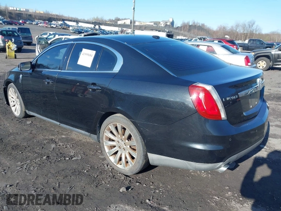 2010 Lincoln MKS with VIN 1LNHL9ER7AG614750, listed as a IAAI auction lot 41999684 with 190,000 mi miles. Bid and sale history available at carsss.com. Image 3.