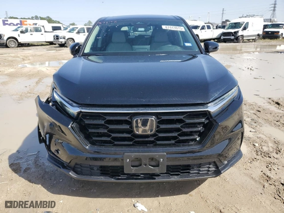 2024 Honda CR-V EX-L with VIN 2HKRS4H7XRH463676, listed as a Copart auction lot 47443015 with 5,496 mi miles and Salvage Title. Bid and sale history available at carsss.com. Image 5.