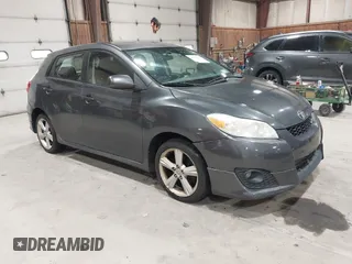 2009 Toyota Matrix S with VIN 2T1LE40E49C002323, listed as a IAAI auction lot 41928867 with 156,638 mi miles. Bid and sale history available at carsss.com. Image 1.
