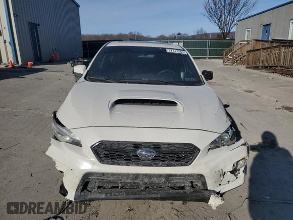 2021 Subaru WRX Premium with VIN JF1VA1C66M9805291, listed as a Copart auction lot 87717285 with 43,462 mi miles and Salvage Title. Bid and sale history available at carsss.com. Image 5.