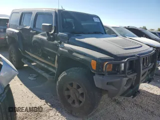 2007 Hummer H3 SUV with VIN 5GTDN13E978240233, listed as a Copart auction lot 67763464 with 146,824 mi miles and Salvage Title. Bid and sale history available at carsss.com. Image 4.