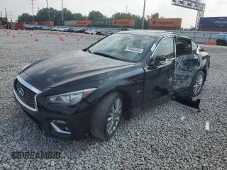 2019 Infiniti Q50 Luxe с VIN JN1EV7AR6KM556874, выставлен на аукционе Copart как лот 59942365 с пробегом Не указан миль и Списание • Salvage title. История ставок и продаж доступна на DreamBid. Изображение 1.