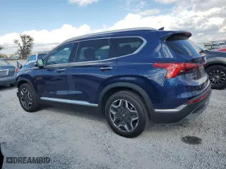 2021 Hyundai Santa Fe Limited with VIN 5NMS44AL0MH315111, listed as a Copart auction lot 43872555 with 19,179 mi miles and Salvage Title. Bid and sale history available at carsss.com. Image 2.