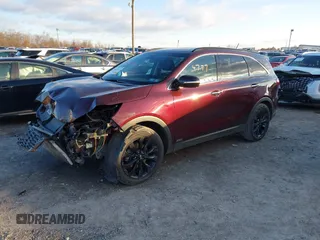 2020 Kia Sorento LX V6 with VIN 5XYPGDA55LG694789, listed as a IAAI auction lot 41224777 with 50,121 mi miles. Bid and sale history available at carsss.com. Image 18.