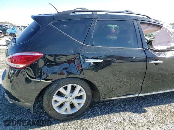 2013 Nissan Murano LE with VIN JN8AZ1MU2DW211866, listed as a Copart auction lot 46085035 with 94,977 mi miles and Salvage Title. Bid and sale history available at carsss.com. Image 15.
