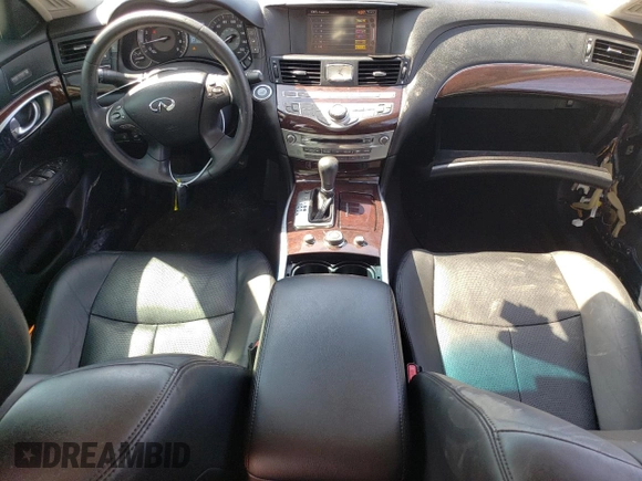 2011 Infiniti M37 with VIN JN1BY1AP2BM320115, listed as a Copart auction lot 55309274 with 104,779 mi miles and Salvage Title. Bid and sale history available at carsss.com. Image 8.