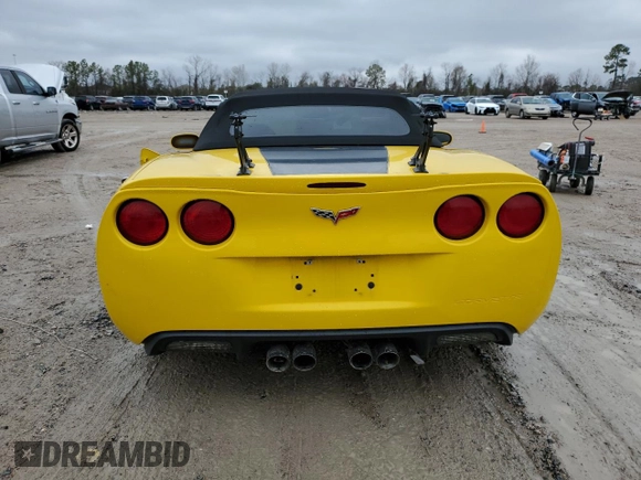 2009 Chevrolet Corvette with VIN 1G1YY36W895200013, listed as a Copart auction lot 88952395 with 132,001 mi miles and Salvage title. Bid and sale history available at DreamBid. Image 6.